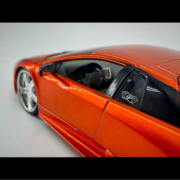 Maisto Playerz 2001 Lamborghini Murcielago Burnt Orange 1:18 1/18 Scale Diecast - Picture 3 of 13